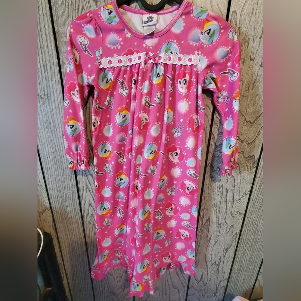 My little pony movie single pony long sleeve nightgowns